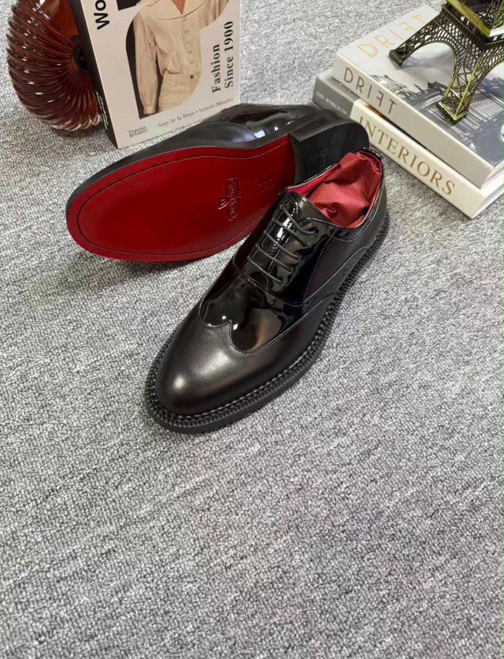Patent Plain-Toe Derby