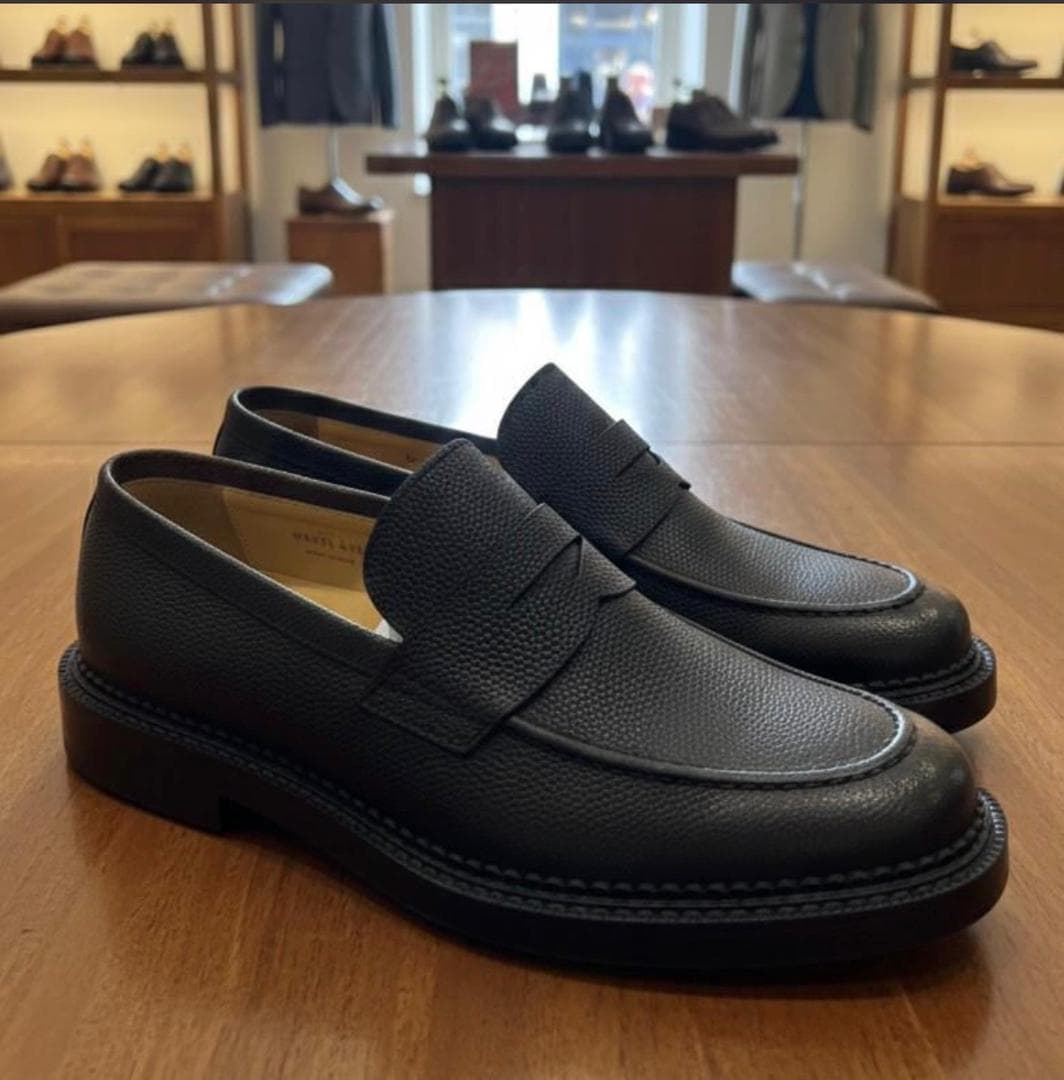 The Pebbled Penny Loafer