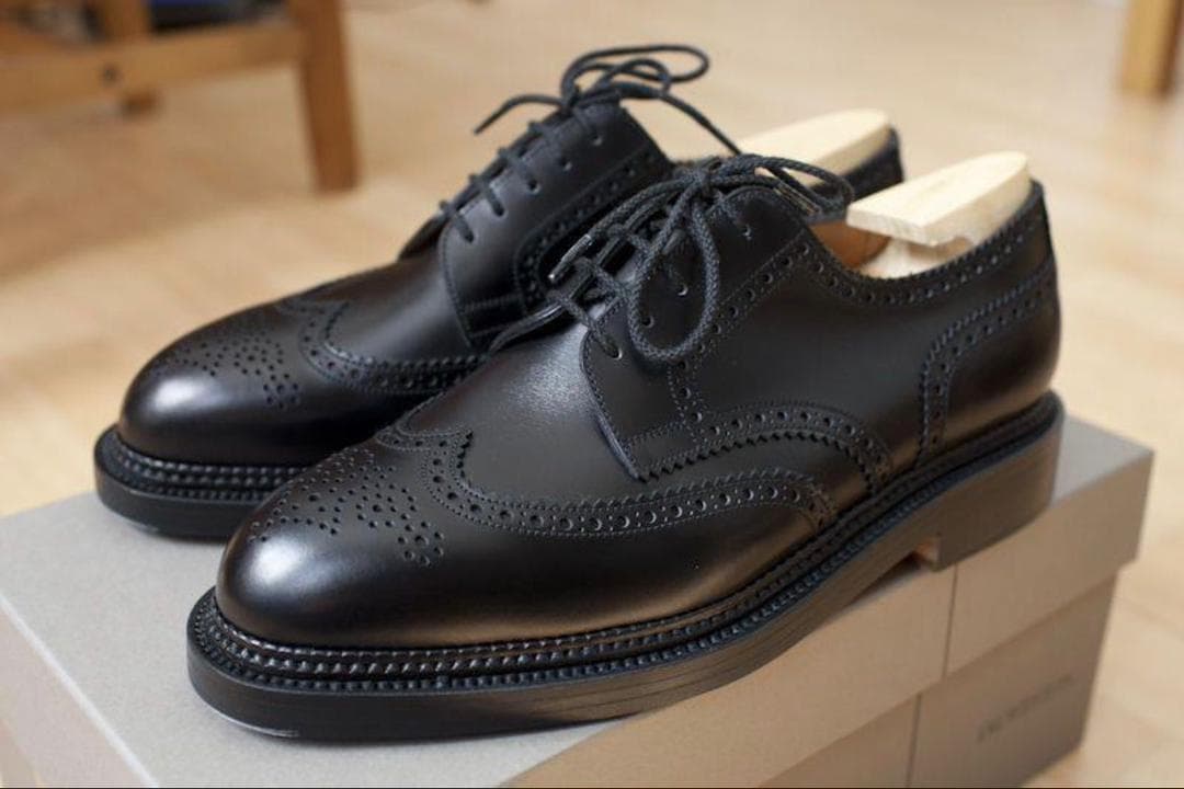 Noir Brogue Oxford