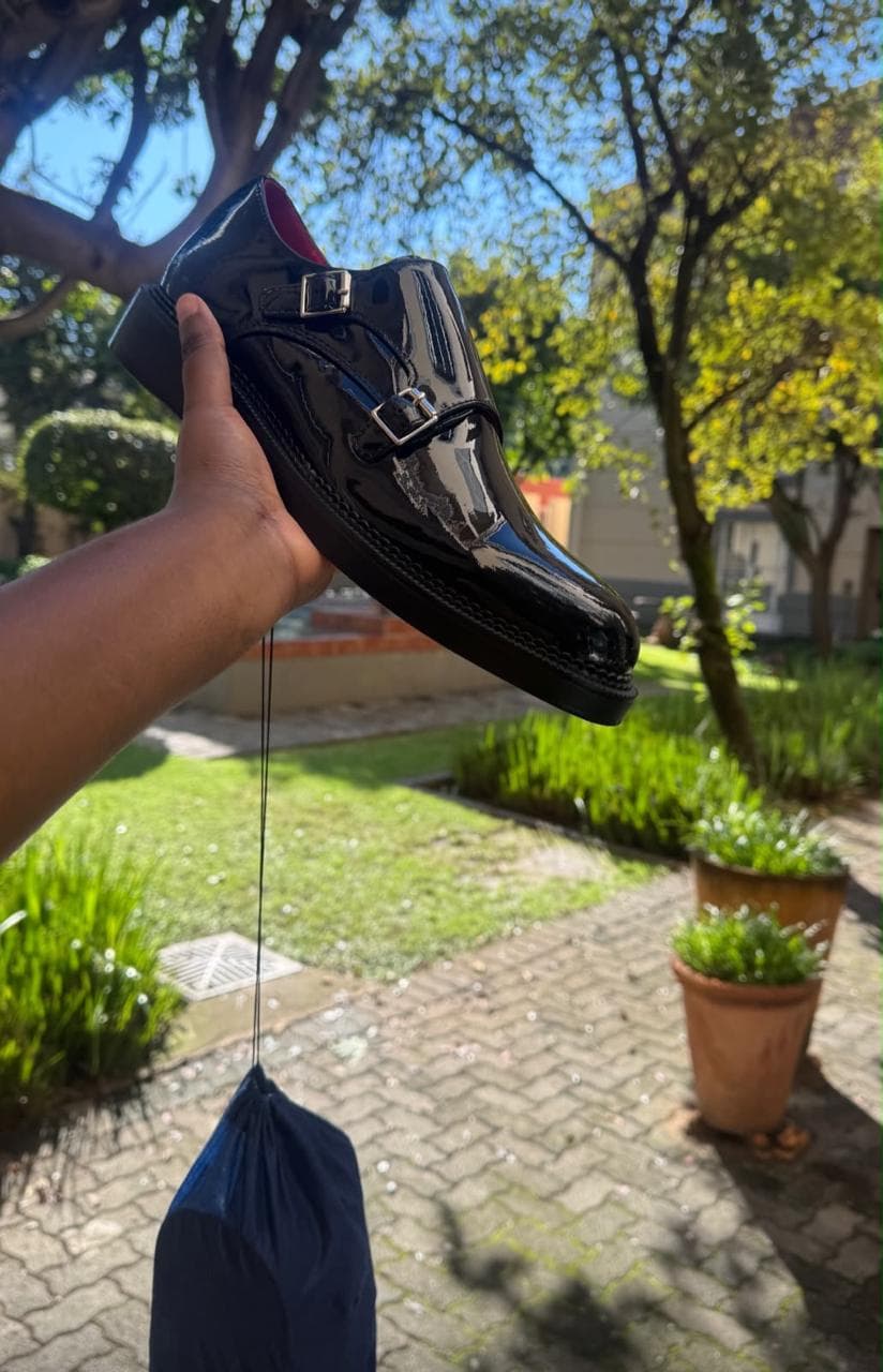 Noir Patent Double Monk real life 2