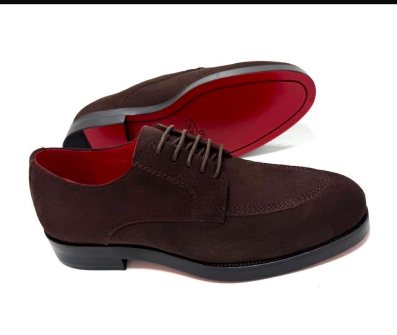 Chocolat Suede Derby